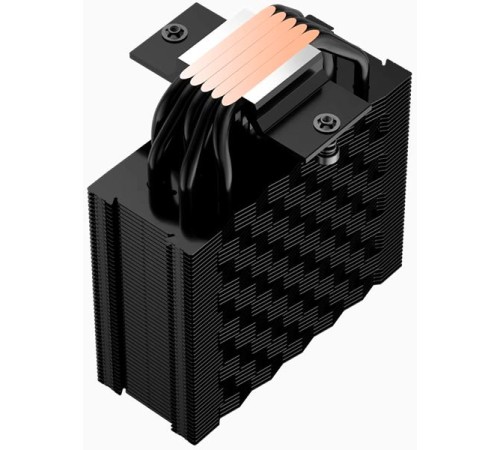 Кулер для процессора PCCooler RZ500 BK, 120mm FAN, 5 HEAT PIPES, 4-PIN PWM, 500-2200 RPM, 32 DBA, FDB BEARING, LGA 1851/1700/1200/115X, AMD AM5/AM4