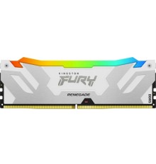Оперативная память Kingston 16GB 8000MT/s DDR5 CL38 DIMM FURY Renegade RGB White XMP