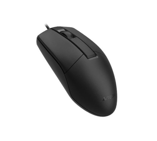 Мышь A4Tech OP-335S черный оптич. 1200dpi silent USB 3but