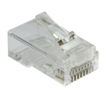  Коннектор RJ45 тип EZ, 8P8C, UTP, Cat.6, универсальный, покрытие 50 микрон,100 шт.