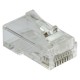 Коннектор RJ45 тип EZ, 8P8C, UTP, Cat.6, универсальный, покрытие 50 микрон,100 шт.