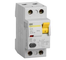 УЗО ВД1-63 2Р 32А 30мА IEK