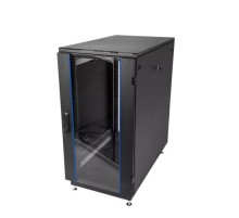  ЦМО Шкаф телекоммуникационный напольный 18U (600x800) дверь стекло, цвет чёрный