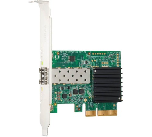 Сетевая карта/ Zyxel XGN100F Network adapter, PCI Express 3.0, 1x10G SFP+ Сетевая карта/ Zyxel XGN100F Network adapter, PCI Express 3.0, 1x10G SFP+