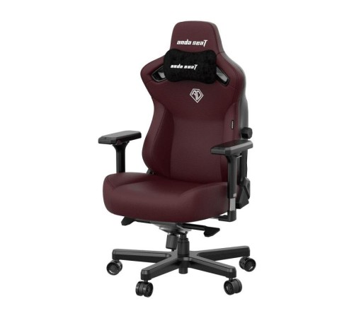 Кресло игровое Anda Seat Kaiser 3, цвет бордовый, размер L (120кг), материал ПВХ (модель AD12) (Мятая упаковка) Кресло игровое Anda Seat Kaiser 3, цвет бордовый, размер L (120кг), материал ПВХ (модель AD12) (Мятая упаковка)