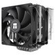Кулер для процессора/ CPU Cooler Thermalright Phantom Spirit 120 SE (4-pin PWM, 154mm, Ni/CU, 7x6mm, 2x120mm, 66.17CFM, 25.6dBA, 1500RPM, S: 1700, 1200, 115X, AM5, AM4)