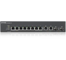 Коммутатор/ ZYXEL NebulaFlex Pro GS2220-10 Hybrid L2 Switch, rack 19 ", 8xGE, 2xCombo (SFP / RJ-45), silent, standalone / cloud management