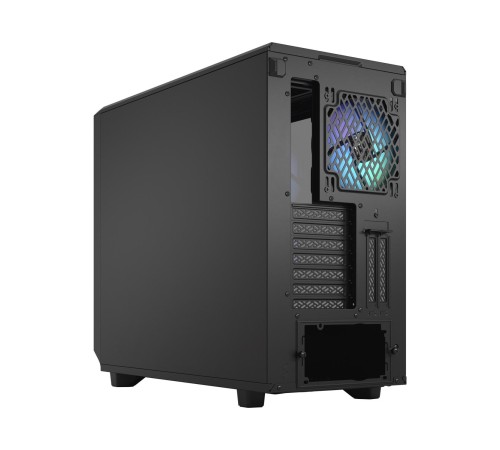 Корпус ПК без блока питания/ Case Fractal Design Meshify 2 RGB TG Light Tint, Midi-Tower, 4x140mm RGB, 2xUSB-A 3.2 + 1xUSB 3.2 Type-C E-ATX, ATX, mATX, mITX Black