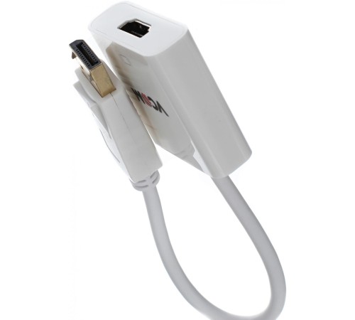 Кабель-переходник/ Кабель-переходник DisplayPort(M) ---> HDMI(F) 0.1m VCOM <CG553> Кабель-переходник/ Кабель-переходник DisplayPort(M) ---> HDMI(F) 0.1m VCOM <CG553>