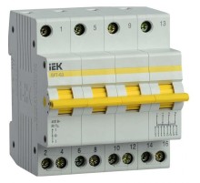 Выключатель-разъединитель трехпозиционный ВРТ-63 4P 63А IEK
