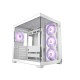 Корпус без блока питания/ Case PCCooler C3T700 ARGB WH, Midi-Tower, TG, 4x120mm ARGB, 1xUSB-A 3.0 + 1xUSB-A 2.0 + 1xUSB-C, ATX, mATX, mITX White