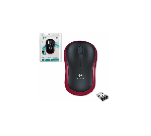 Мышь/ Mouse Logitech Wireless M185 Red Мышь/ Mouse Logitech Wireless M185 Red