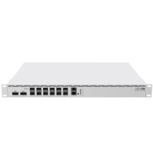 Маршрутизатор MikroTik Cloud Core Router 2216-1G-12XS-2XQ with Amazon Annapurna Labs Alpine v3 AL73400 CPU (16-cores, 2GHz per core) and Marvell Prestera Aldrin2 switch-chip, 16GB RAM, 2x100G QSFP cages, 14x25G SFP