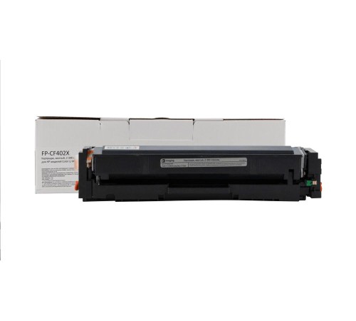 Картридж F+ imaging, желтый, 2 300 страниц, для HP моделей Color LJ M252DN/M277DW (аналог CF402X), FP-CF402X (Вскрытая упаковка)