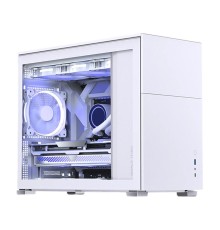 Корпус компьютерный Mini-Tower/ Case JONSBO D31 STD, Mini-Tower, TG, no fan, 1xUSB-A 3.2 + 1xUSB-C 3.2, mATX, mDTX, mITX White