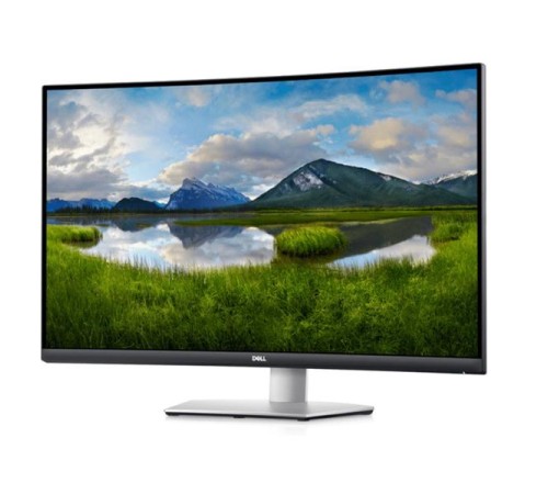 Монитор Dell 31.5" S3221QSA Curved S/Bk (VA; 16:9; 300 cd/m2; 3000:1; 3840x2160x60Hz; 4ms; 1,07bln col;178/178; DP1.2;2xHDMI; 3xUSB3.0;Spk 2x5W;Tilt;HAS;VESA100x100)