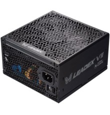 блок питания 1200 Ватт/ Power Supply Super Flower Leadex VII Platinum PRO, 1200W, ATX 3.0, 140mm, 12xSATA, 4xPCI-E(6+2), 1x12VHPWR(12+4), APFC, 80+ Platinum, Full Modular