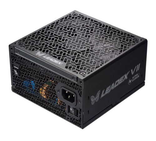 блок питания 1200 Ватт/ Power Supply Super Flower Leadex VII Platinum PRO, 1200W, ATX 3.0, 140mm, 12xSATA, 4xPCI-E(6+2), 1x12VHPWR(12+4), APFC, 80+ Platinum, Full Modular