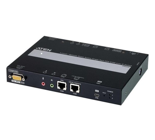 KVM переключатель ATEN 1Local/Remote 1 Port VGA KVM over IP Switch KVM переключатель ATEN 1Local/Remote 1 Port VGA KVM over IP Switch