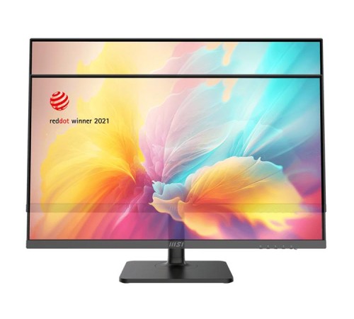 Монитор MSI Modern MD272QXP 27" 16:9 WQHD(2560x1440) IPS Flat,1ms(MPRT),HDR 400,1000:1,100M:1,400nit,178/178,HDMI,DP,2xUSB Type-A,USB Type-B,USB Type-C,Speaker,Tilt,Swivel,Height,Pivot,100Hz,Black,1y war-ty