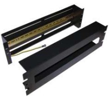  19" панель с DIN-рейкой для установки электроавтоматов, 3U