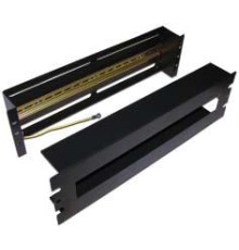  19" панель с DIN-рейкой для установки электроавтоматов, 3U