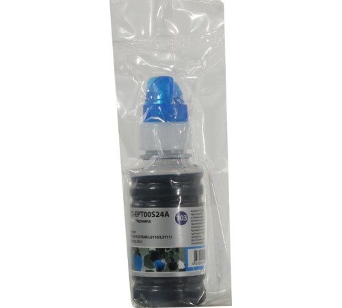 -/ Чернила Cactus CS-EPT00S24A 103C голубой 70мл для Epson L1110 Ecotank/L3100/L3101/L3110/L3150/L3151