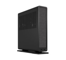 Корпус без блока питания/ Case Fractal Design Ridge, 2x140mm, 2xUSB-A 3.2 + 1xUSB 3.2 Type-C, SFX PSU Support, mITX Black