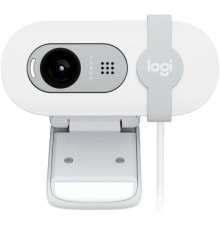 Веб-камера Logitech Webcam Brio 100, 1920x1080, OFF-WHITE, защитная шторка, [960-001617]