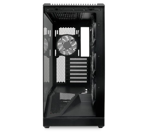Корпус без блока питания/ Case HSPD F711, Panoramic Full Tower, Black, TG, 0.7 SPCC, 4x120mm ARGB (FN027) ATX, mATX, mITX 190/420/280mm 2x2.5", 2x3.5", 7xPCI 1xUSB-A 3.0, 1xUSB-C 445x235x475mm Корпус без блока питания/ Case HSPD F711, Panoramic Full Tower, Black, TG, 0.7 SPCC, 4x120mm ARGB (FN027) ATX, mATX, mITX 190/420/280mm 2x2.5", 2x3.5", 7xPCI 1xUSB-A 3.0, 1xUSB-C 445x235x475mm