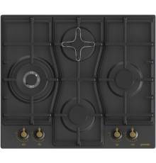 Встраиваемые газовая панели GORENJE/ Газовая варочная панель, Цвет: Черный, Газовая варочная панель, Решетки: Чугунные решетки, Автоматический электроподжиг варочной поверхности, Габаритные размеры (вхшхг): 13х60х52 см, Вес (брутто/нетто): 14 / 13,3 кг