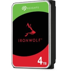 Жесткий диск/ HDD Seagate SATA3 4Tb IronWolf NAS 5400 256Mb 1 year warranty