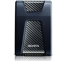 Внешний жесткий диск/ Portable HDD 4TB ADATA HD650 (Black), Silicone, USB 3.2 Gen1, 127x99x27mm, 390g /3 года/