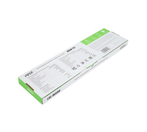 Комплект (клавиатура+мышь)/ HIPER HOK-161 (Wired USB Keyboard+fingerprint, Wired USB Mouse) Комплект (клавиатура+мышь)/ HIPER HOK-161 (Wired USB Keyboard+fingerprint, Wired USB Mouse)