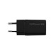 Сетевое З/У/ Сетевое З/У GoPower GPQC09 1USB+1Type-C 35W QC3.0 GAN черный
