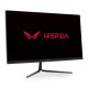 Игровой монитор 24.5 Монитор HISPIDA 24.5'' 1920x1080, IPS, 178/178, 1ms, 350nit, 1000:1, 300Hz, 2xDP/2xHDMI, noxUSB-A, RGB, FreeSync, LowBlueLight,T, ExtPWR, Black, 1y