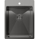 Кухонная мойка RIVELATO Rivelato Rinox 3850 PVD black Мойка нерж.сталь 1 чаша 380*500*200 мм, монтаж: врезной, материал: нержавеющая сталь, цвет: черный
