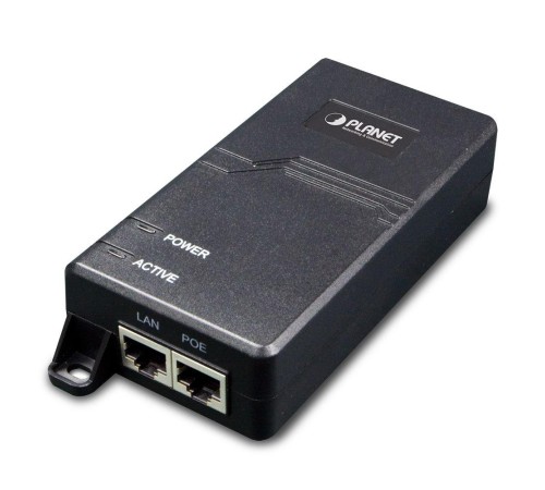 инжектор/ PLANET Single Port 10/100/1000Mbps Ultra POE Injector (60 Watts) - w/internal power