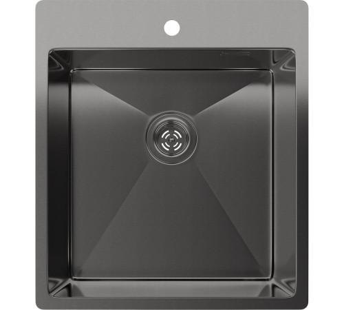 Кухонная мойка RIVELATO Rivelato Rinox 4450 PVD black Мойка нерж.сталь 1 чаша 440*500*200 мм, монтаж: врезной, материал: нержавеющая сталь, цвет: черный Кухонная мойка RIVELATO Rivelato Rinox 4450 PVD black Мойка нерж.сталь 1 чаша 440*500*200 мм, монтаж: врезной, материал: нержавеющая сталь, цвет: черный
