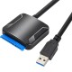 Кабель-адаптер/ Кабель-адаптер USB3.0 ---SATA III 2.5/3,5"+SSD, VCOM <CU816>