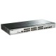 Сетевой коммутатор/ Gigabit Stackable SmartPro Switch with 24 10/100/1000Base-T PoE ports, 2 Gigabit SFP, 2 10G SFP+  ports