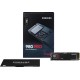 Твердотельные накопители/ Samsung SSD 980 PRO, 1000GB, M.2(22x80mm), NVMe 1.3c, PCIe 4.0 x4, 3-bit MLC, R/W 7000/5000MB/s, IOPs 1 000 000/1 000 000, DRAM buffer 1024MB, TBW 600, DWPD 0.33, with Heatsink (12 мес.)