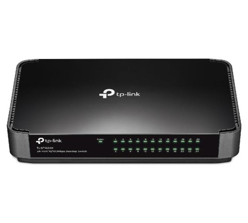 коммутатор TP-Link TL-SF1024M,24-Port 10/100 Mbps Desktop Switch