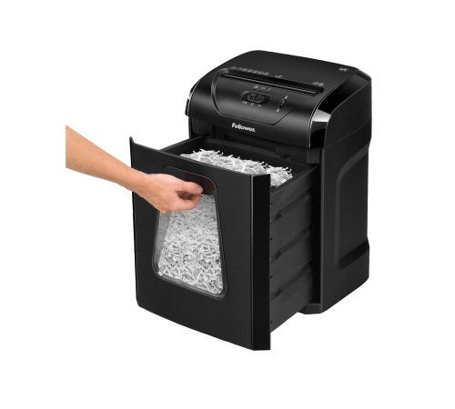 Шредер Fellowes® Powershred® 12C, DIN P-4, 4х40мм, 12лст., 18лтр., Safety Lock Шредер Fellowes® Powershred® 12C Шредер Fellowes® Powershred® 12C, DIN P-4, 4х40мм, 12лст., 18лтр., Safety Lock Шредер Fellowes® Powershred® 12C