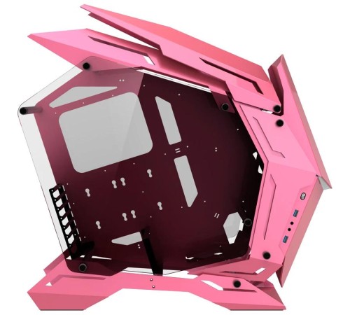 Корпус без блока питания/ Case JONSBO MOD-3, Full-Tower, TG, no fans, 2xUSB-A 3.0, EATX, ATX, mATX, mITX Pink Корпус без блока питания/ Case JONSBO MOD-3, Full-Tower, TG, no fans, 2xUSB-A 3.0, EATX, ATX, mATX, mITX Pink