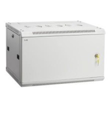 19" настенный шкаф  6U 600х450, металл. передняя дверь, серый (плоск. упак)