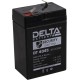 Батарея DELTA серия DT, DT 4045, напряжение 4В, емкость 4.5Ач (разряд 20 часов),  макс. ток разряда (5 сек.) 60А, макс. ток заряда 1.35А, свинцово-кислотная типа AGM, клеммы F1, ДxШxВ 70х47х101мм., вес 0.5кг., срок службы 5 лет./ Battery DELTA series DT,