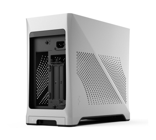 Корпус ПК без блока питания/ Case Fractal Design Era 2, SFF, 2x120mm, 2xUSB-A 3.0 + 1xUSB 3.2 Type-C, SFX PSU Support, mITX Silver