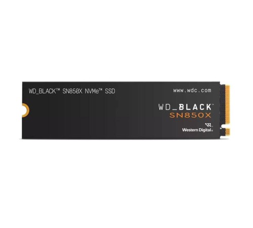 Твердотельный накопитель Western Digital Black SN850X SSD M2.2280 PCIe 4.0 1Tb, 7300MBs/6300MBs, TBW 600, WDS100T2X0E, 1 year Твердотельный накопитель Western Digital Black SN850X SSD M2.2280 PCIe 4.0 1Tb, 7300MBs/6300MBs, TBW 600, WDS100T2X0E, 1 year