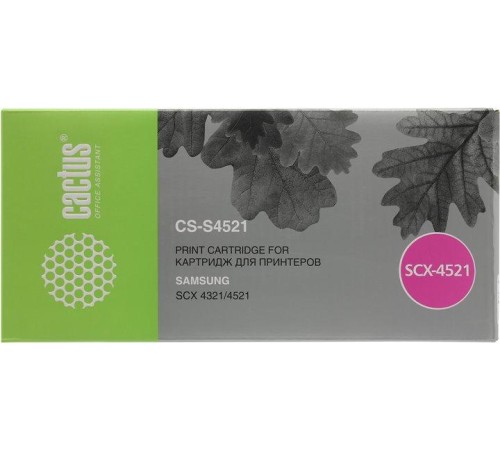 -/ Картридж лазерный Cactus CS-S4521 MLT-D119S черный (3000стр.) для Samsung SCX-4321/4521/4521F/4521FG